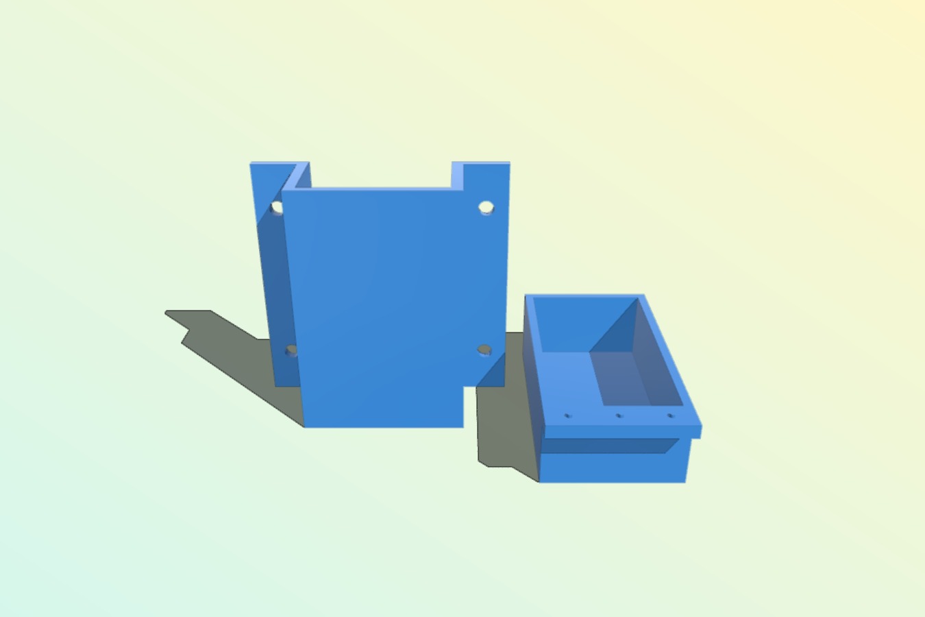 Drawer-under table mount