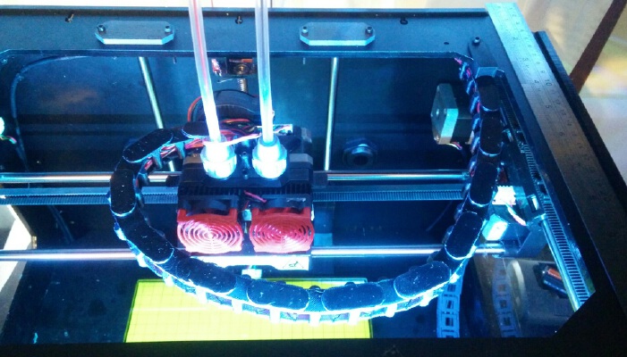 Cable Guide for EM Fantasy _ CTC _ Flashforge _ Rep X2 | 3d print model