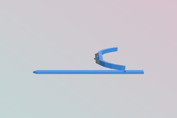 Plant Stake_Support (Snap-fit) | 3d print model