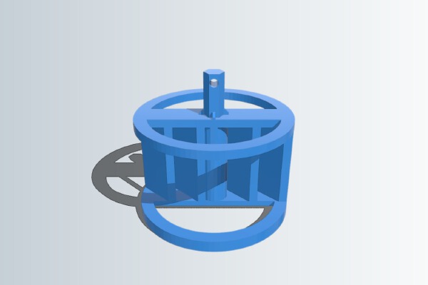 Resin mixer for local shop plastic beermugs | 3d print model