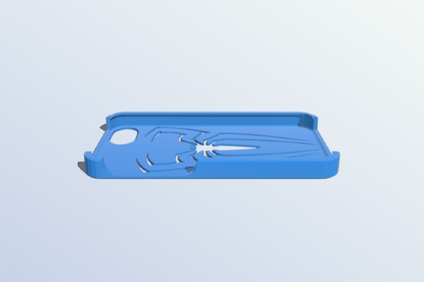 Iphone 5 cover spider man | 3d print model
