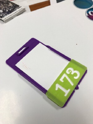JPL Badge Holder | 3d print model