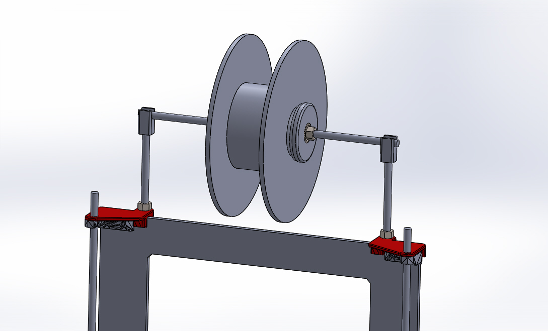 Filament holder _ Material coil support prusa i3