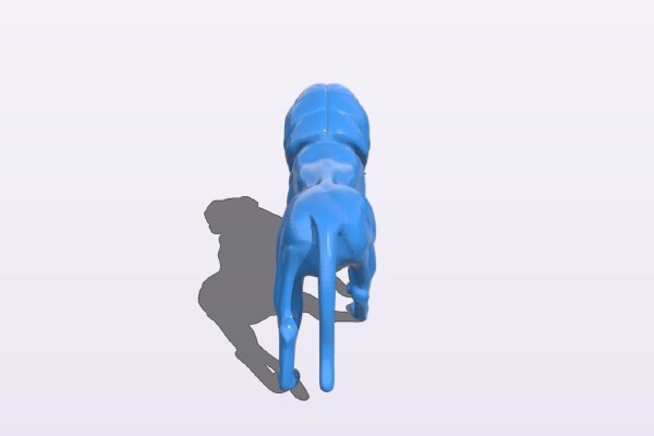The lion is walking | 3d print model