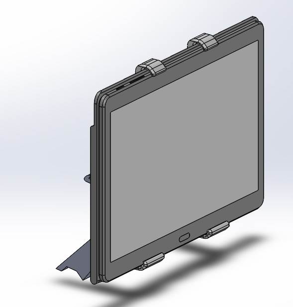car holder for SAMSUNG Tab 10.1 in SEAT Leon (5F) year 2013