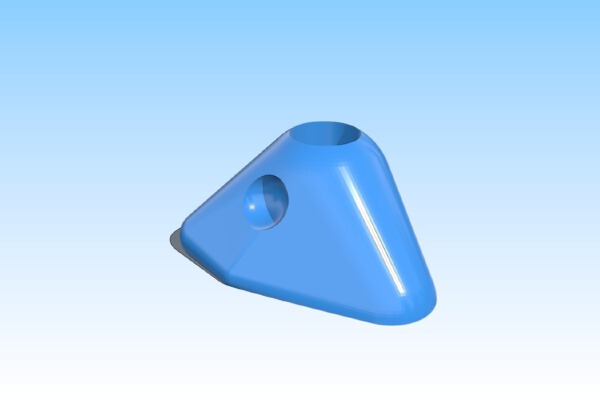 MY4777 OpenSCAD Rockwall Grip | 3d print model