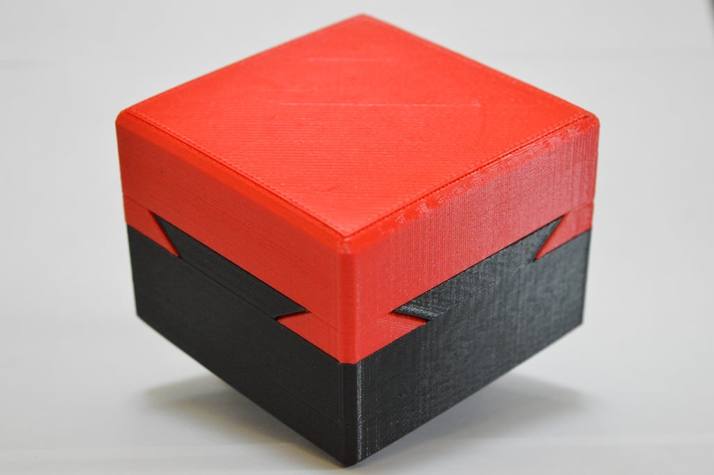 Locking Dovetail Puzzle Box