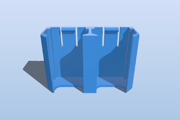 Battery Case for two Sony NP FZ100 | 3d print model