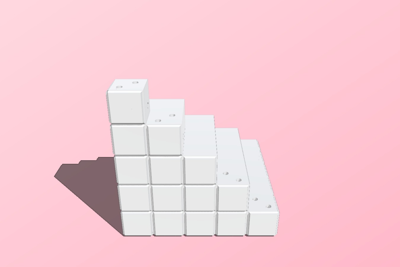 Square Pyramidal Numbers Puzzle Manipulative