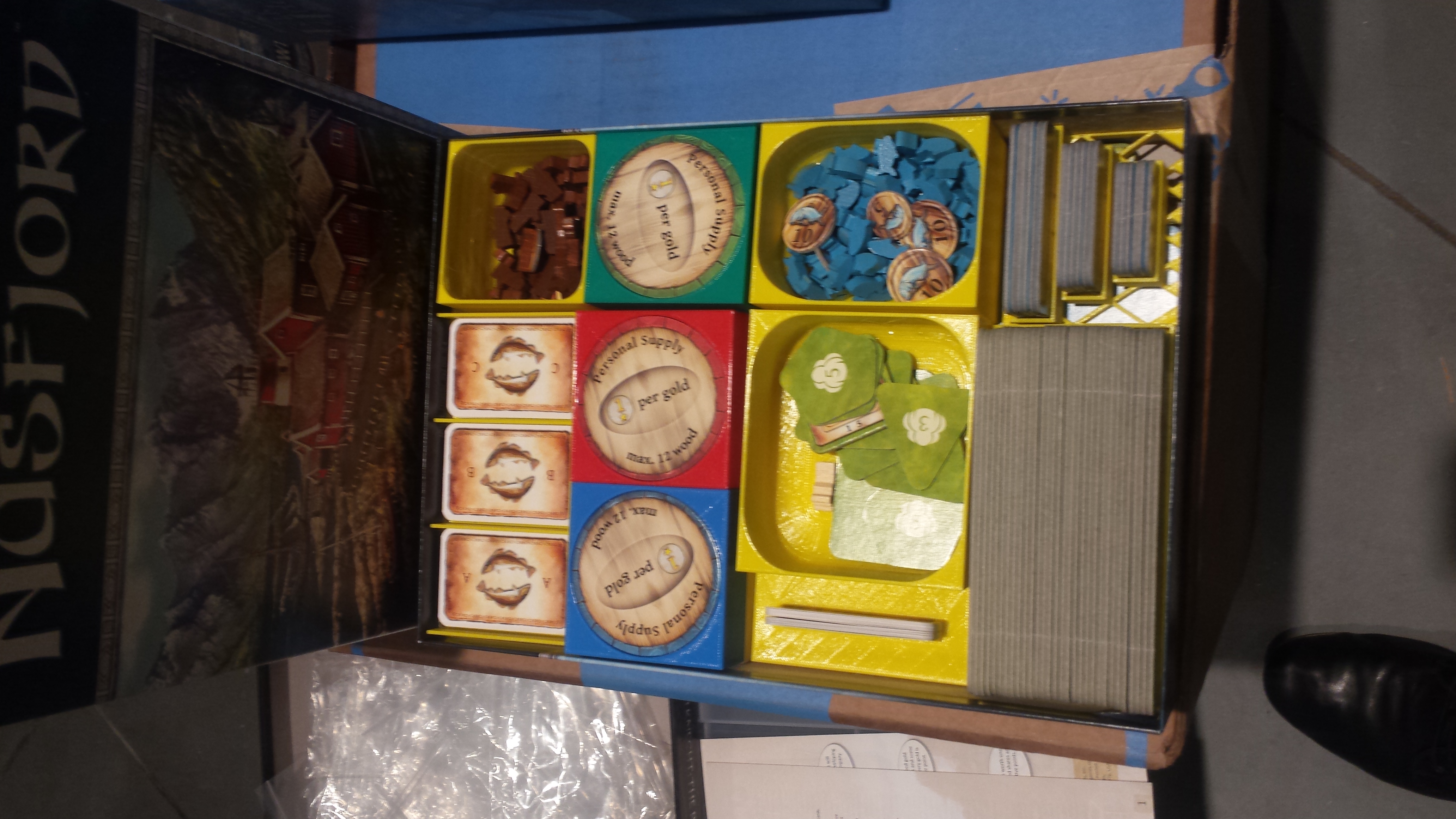 Nusfjord Board Game Organizer