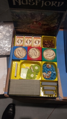 Nusfjord Board Game Organizer | 3d print model
