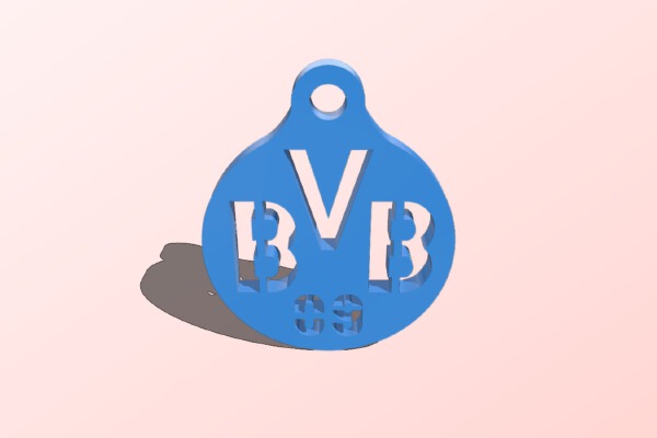 BVB Keychain | 3d print model