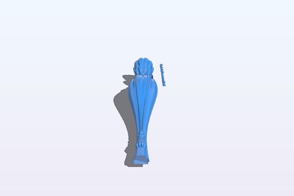 Table legs and chairs | 3d print model