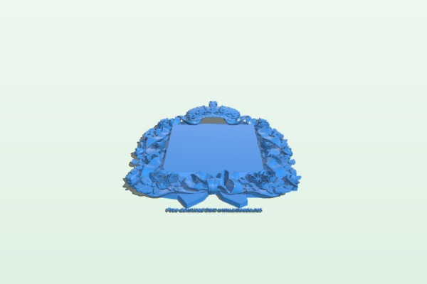 Pattern in the center | 3d print model