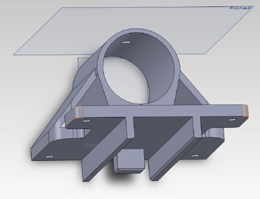 AOC I2367F &  I2757FM VESA Adaptor Pole mount | 3d print model