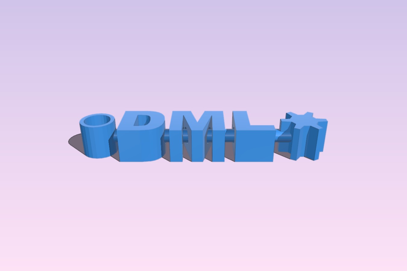 3D Model a Spinning Keychain