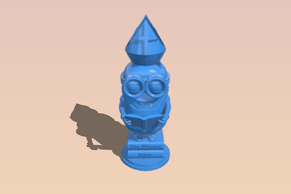 Bishop Minion chess | 3d print model