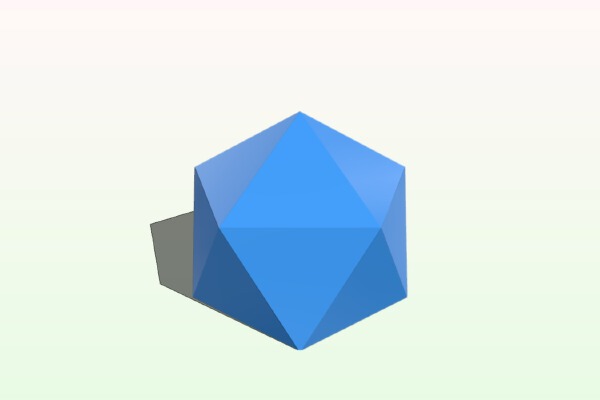 Geometric Desk Planter or Container | 3d print model