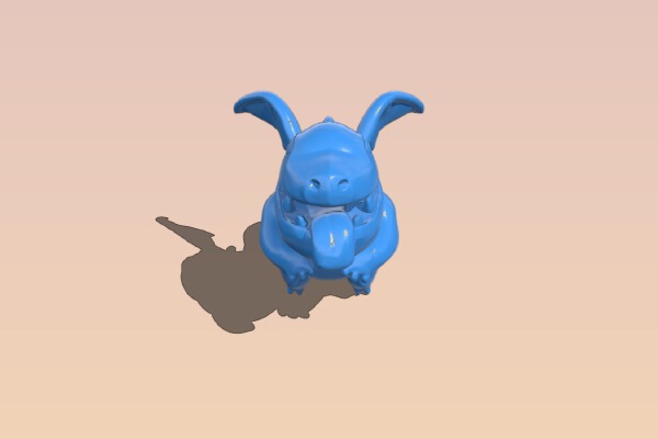 Baby dragon | 3d print model