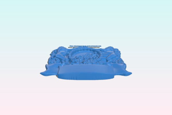 Pattern in the center | 3d print model