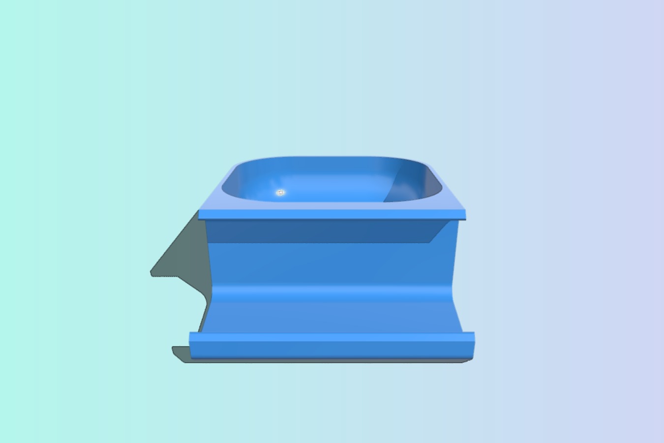 RigidBot Clip-on Tray