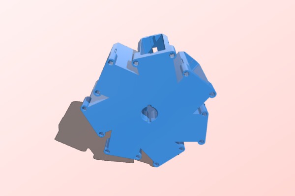 Micro Servo X7 Block | 3d print model