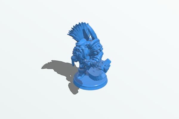 Dwarf with hammer | 3d print model
