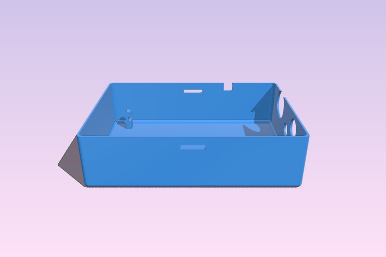 Case with rounded corners