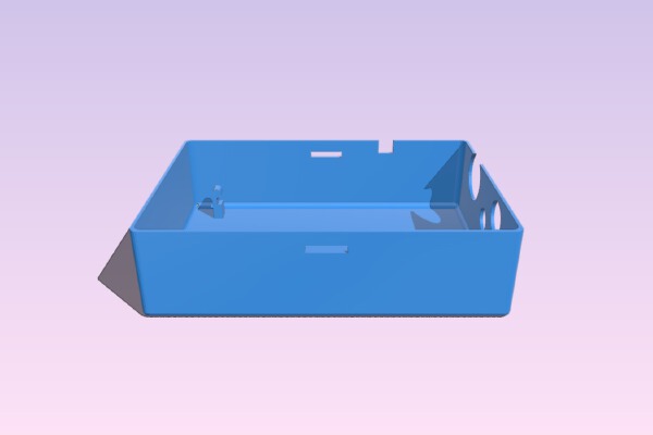 Case with rounded corners | 3d print model