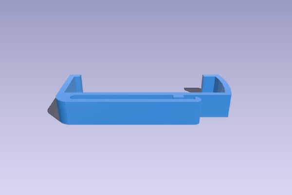 Vertical clip for Medtronic Minimed insulin pump | 3d print model