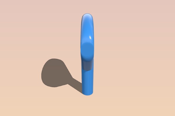 Drum head tuning key (with customisable text) | 3d print model