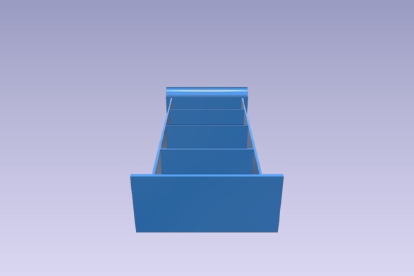 1_12th Scale Dolls House Shelf Unit | 3d print model