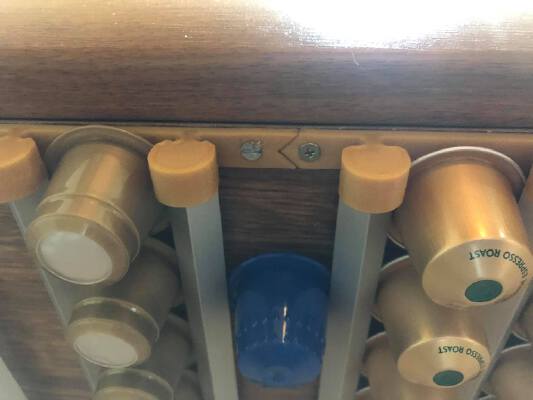 Nespresso under shelf capsule holder | 3d print model