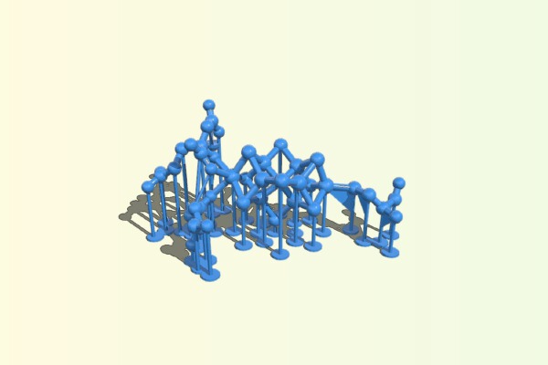 FeMo-cofactor from Nitrogenase | 3d print model
