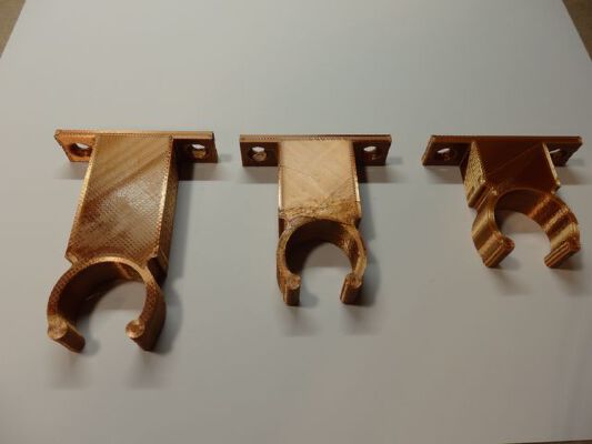1" Wall Mount Clips for Canes, Walking_Hiking Sticks | 3d print model
