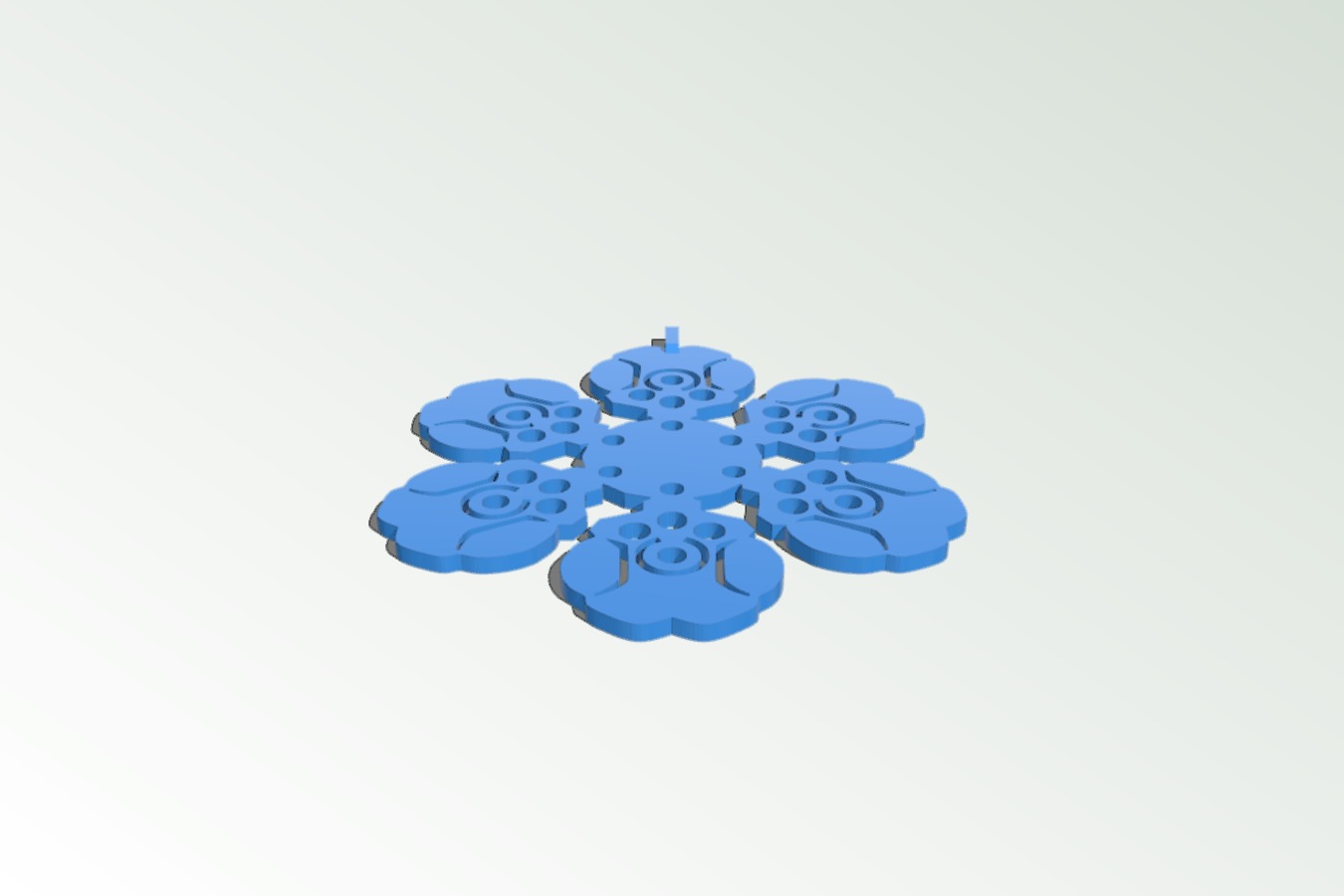 4-LOM Flake Christmas Decoration