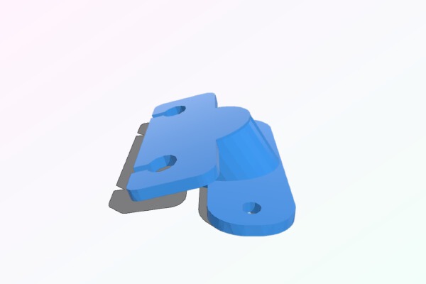 zmr250 camera angle | 3d print model