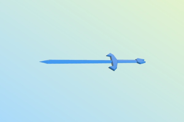 Sword Letter Opener | 3d print model