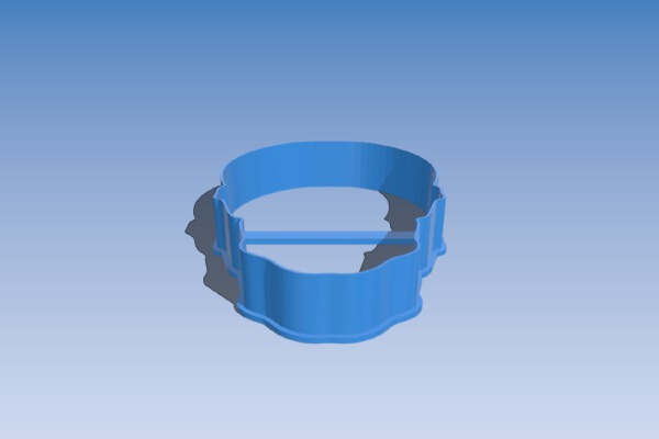 Skull cookie cutter | 3d print model
