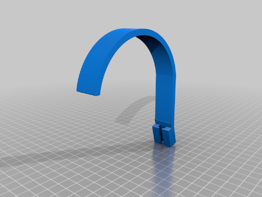 Wetsuit Dry Hangar w_ Case Fan Mount | 3d print model