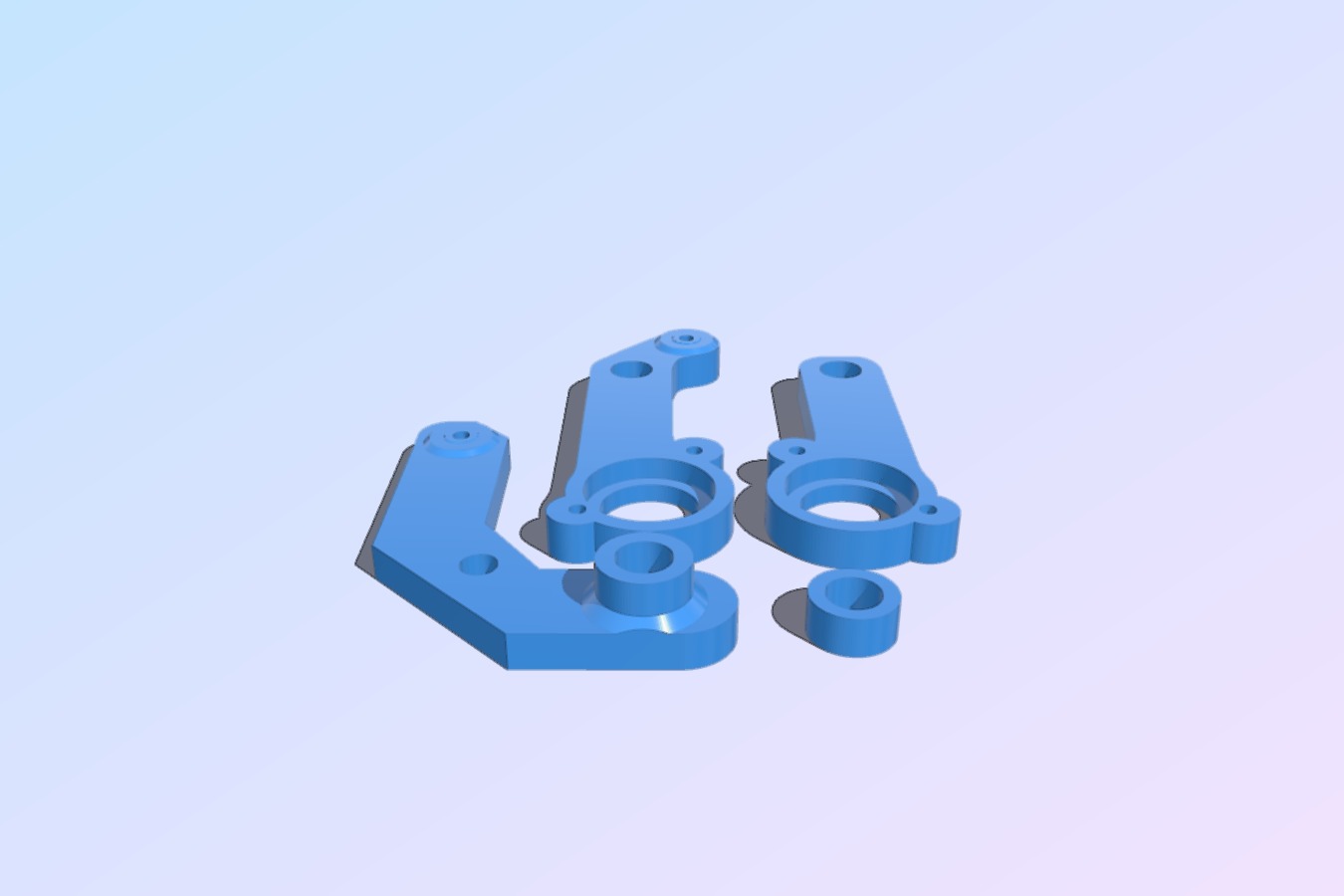 RC tank ripsaw suspension arm