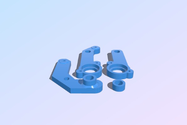 RC tank ripsaw suspension arm | 3d print model