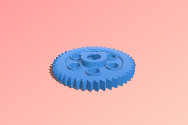 HSP Sonic 1_10 Scale 44 Tooth Main Gear | 3d print model
