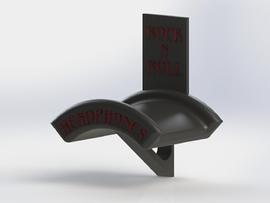 Headphone holder | 3d print model