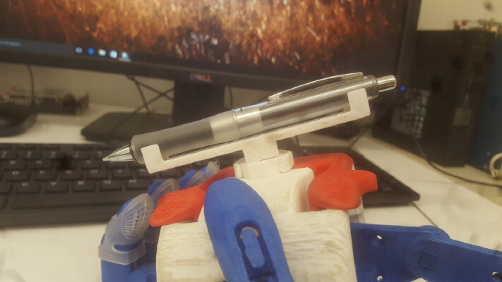Prosthetic Hand Writing Utensil Attachment | 3d print model