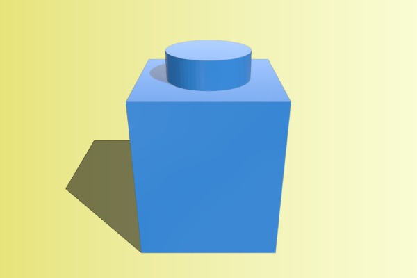 LEGO Brick - 1X1 | 3d print model