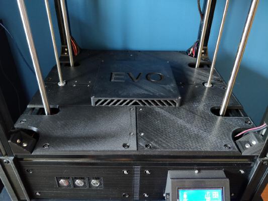 Hypercube Evolution Bottom Enclosure V1 with 140mm Fan | 3d print model