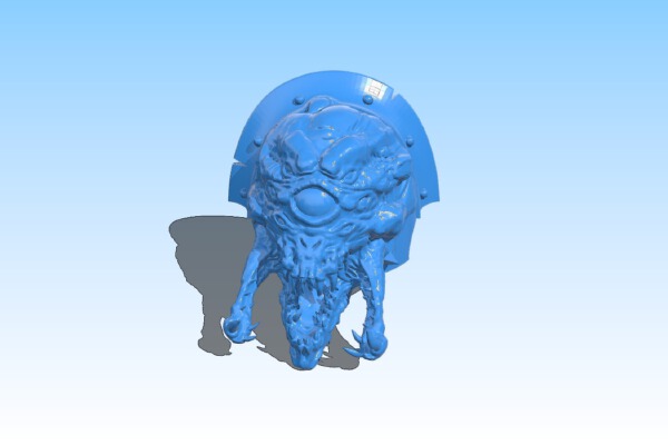 Gif Chaos Shoulder Pads | 3d print model
