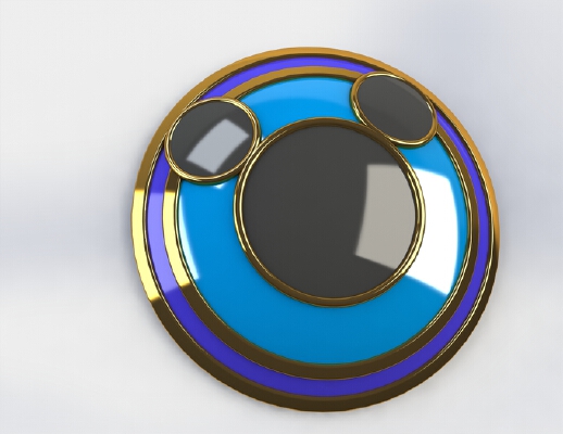 Kingdom Hearts Goofy's Shield V2 | 3d print model