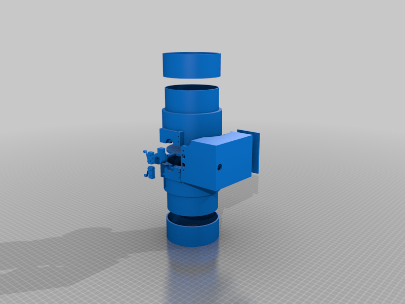Barometric Four Inch PVC Damper